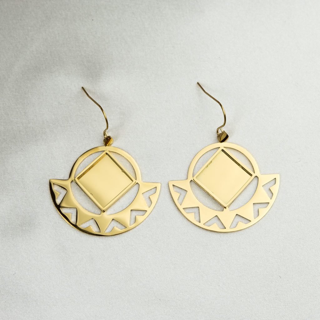 Boucles D'oreilles Babylone Paris - Neuf Avec étiquettes - Bijou Fantaisie