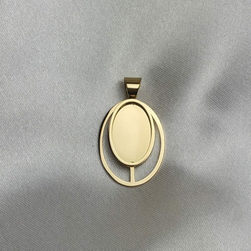 Pendentif - Doubles ovales S