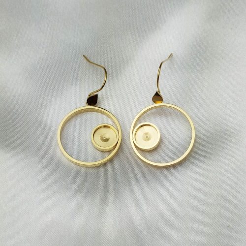 Boucles d'oreilles - Doubles cercles S