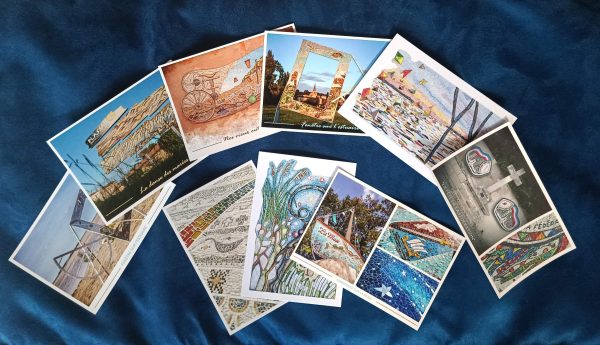 Pochette de 9 cartes postales "Plassac, village de mosaïques" – Image 2