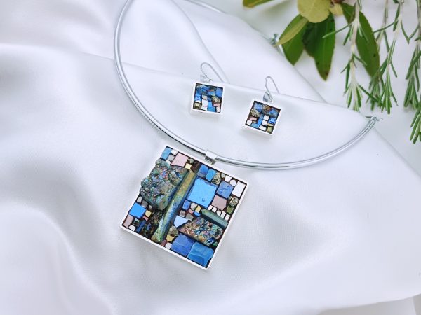 BIJOUX EN BOUTIQUE - Boucles d'oreilles - Carrés S – Image 2