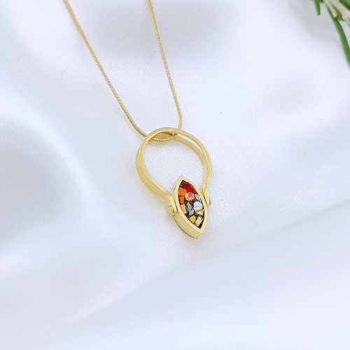 BIJOUX EN BOUTIQUE - Pendentif - Pétale bague S