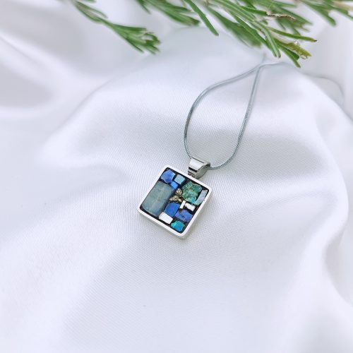 BIJOUX EN BOUTIQUE - Pendentif - Carré S