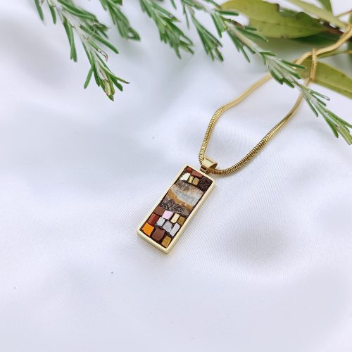 BIJOUX EN BOUTIQUE - Pendentif - Rectangle
