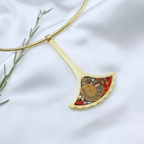 BIJOUX EN BOUTIQUE - Pendentif - Ginko L