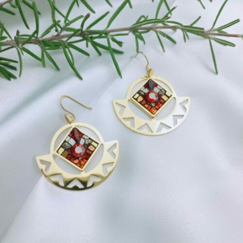 BIJOUX EN BOUTIQUE - Boucles d'oreilles - Demis soleils
