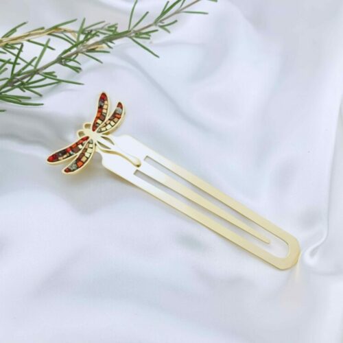 BIJOUX EN BOUTIQUE - Marque page - Libellule