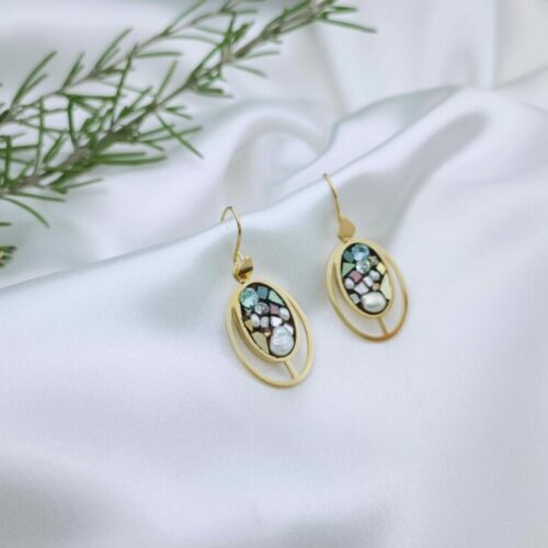 BIJOUX EN BOUTIQUE - Boucles d'oreilles - Doubles ovales S