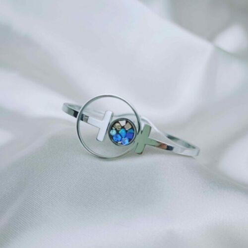 BIJOUX EN BOUTIQUE - Bracelet - Double cercle S