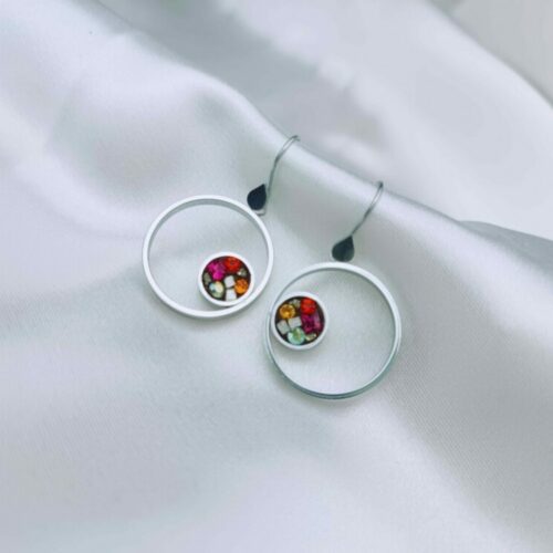 BIJOUX EN BOUTIQUE - Boucles d'oreilles - Doubles cercles S