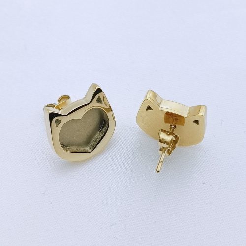 BIJOUX EN BOUTIQUE - Boucles d'oreilles - Chats clous