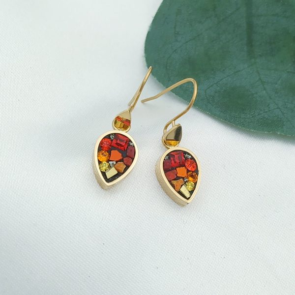 Boucles d'oreilles - Goutte down XS – Image 4