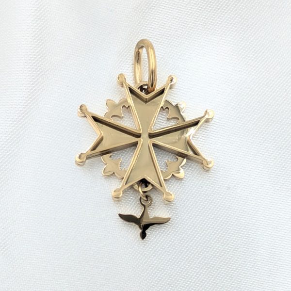 Pendentif - Croix Huguenote