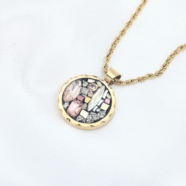 Pendentif - Cercle dentelé – Image 3