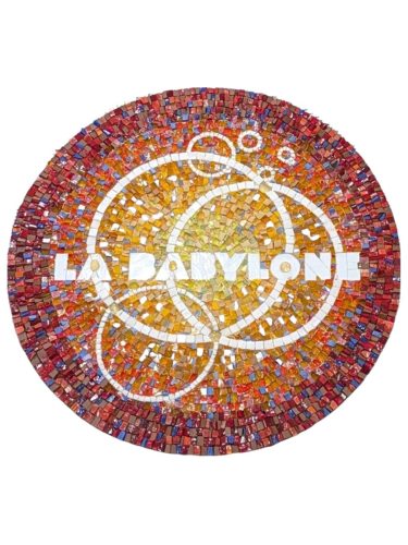 Enseigne La Babylone Emaux de Venise
